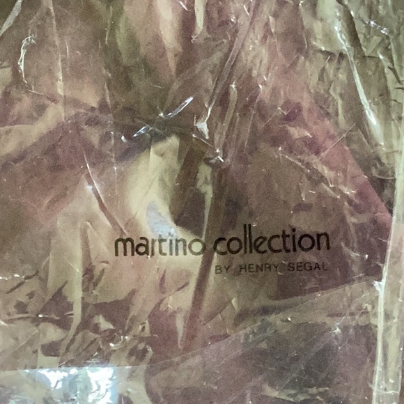 🔮 PURPLE WING COLLAR TUXEDO SHIRT BY HENRY SEGAL Sz UniSex Medium NWOT - Picture 3 of 14